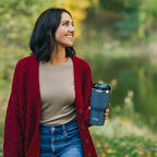 RTIC 30oz Essential Tumbler with Lid, Insulated, Stainless Steel, Metal, Double Wall Vacuum-Insulation, Ceramic Lined, Travel Cup for Iced Coffee, Tea, Hot and Cold Drink, Fresh Mint