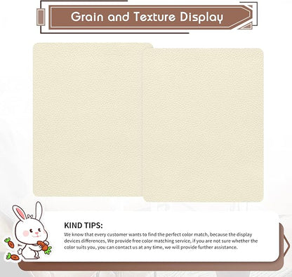 KING MOUNTAIN Leather Repair Patch, 2 Packs 9 x 11 Inches self Adhesive Leather - Image 2