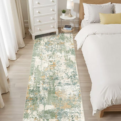 LOONGRUG Runner Rug 3x10 Washable Non-Slip Kitchen Neutral Modern Rug | - Image 6
