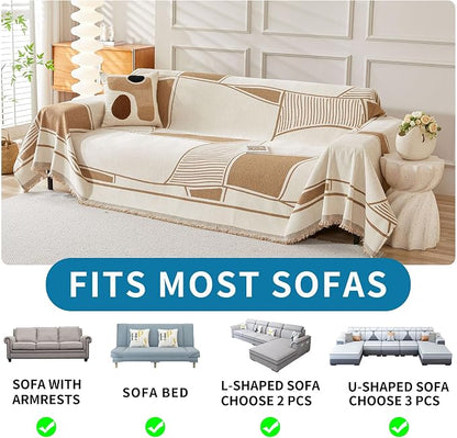 HAOMAIJIA Non Slip Couch Cover Sofa Covers - Image 5