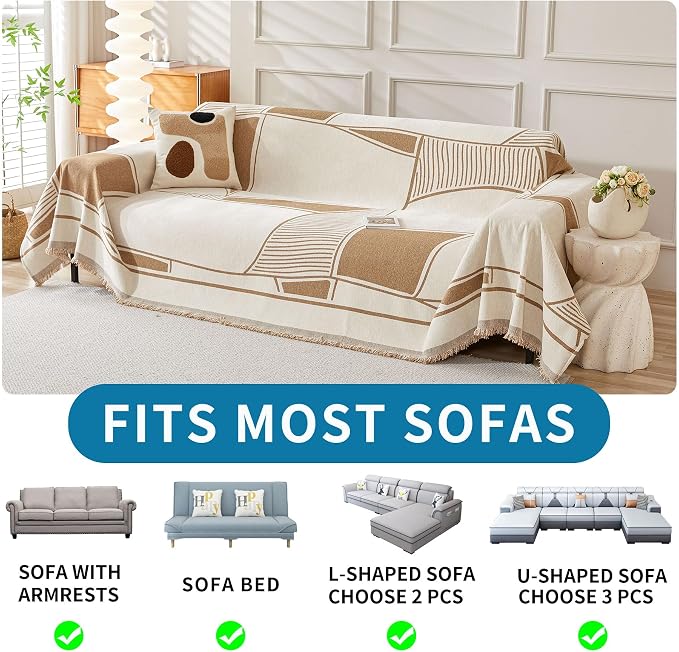 HAOMAIJIA Non Slip Couch Cover - Image 5