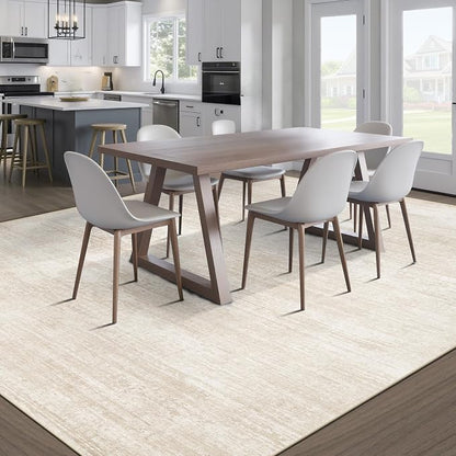 pmtsns Area Rugs 10x14 Living Room: Washable Rug Modern Abstract Neutral Soft - Image 6