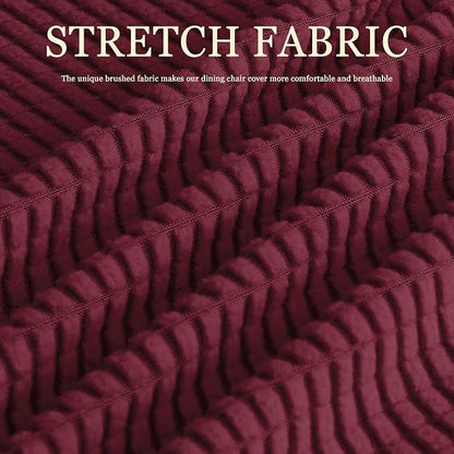 Yonus Dining Room Chair Slipcovers Parsons Chair Covers Sets Armchair Covers - Image 4