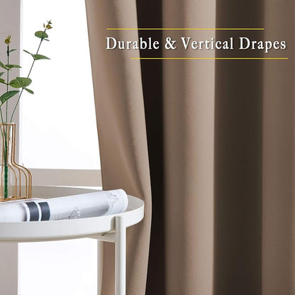 NICETOWN Blackout Window Curtains 84 inch Long - Image 6