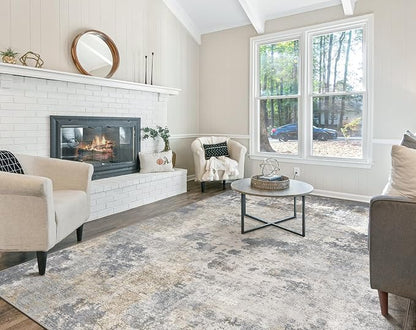 UERMEI 10x12 Area Rug Living Room Rugs - Image 5