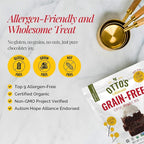 Otto's Naturals Grain-Free Classic Brownie Mix, 11.1 Oz., 6 Pack, Top 9 Allergen-Free, Organic Cassava Flour, Gluten Free, Non-GMO, Vegan, Plant-Based