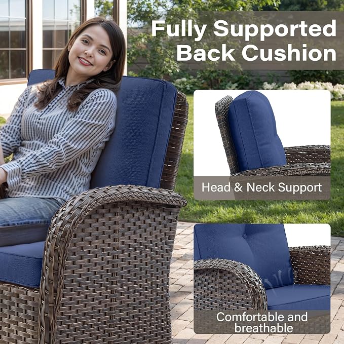Belord 5 Pieces Patio Furniture Set - Image 4