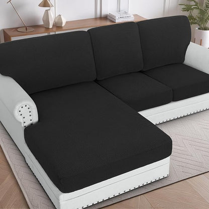 H.VERSAILTEX 2025 New Sectional Couch Covers 6 Pieces Stretch Sofa Covers by HVERSAILTEX