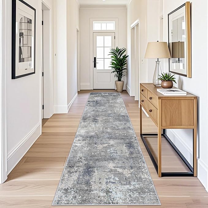 3x10 ft Long Hallway Runner Rug – Non-Slip Washable Kitchen Floor Rug - Image 4