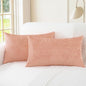 CaliTime Decorative Couch Throw Pillow Covers 26 X 16 Inches Dusty Pink | Pack by CaliTime