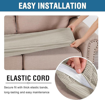 H.VERSAILTEX Super Stretch Individual Seat Cushion Covers - Image 5