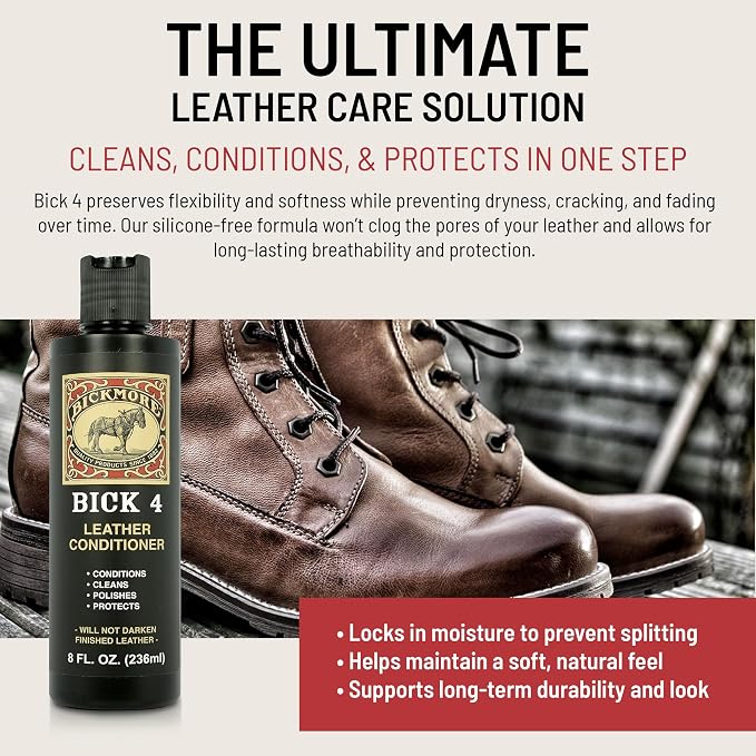 Bickmore Bick 4 Leather Conditioner and Leather Cleaner 16 oz - Image 3