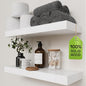 BAOBAB WORKSHOP Wood Floating Shelves by BAOBABWORKSHOP