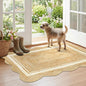 Boho Scalloped Outdoor Rug by Othilic