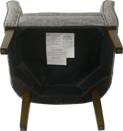 HomePop Modern Barrel Accent Chair - Image 9