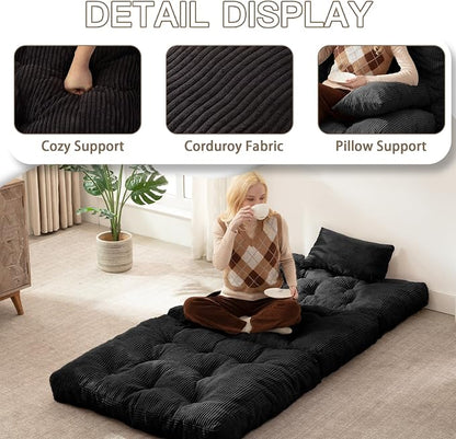 Folding Sofa Bed, Convertible Sleeper Chair - Image 6