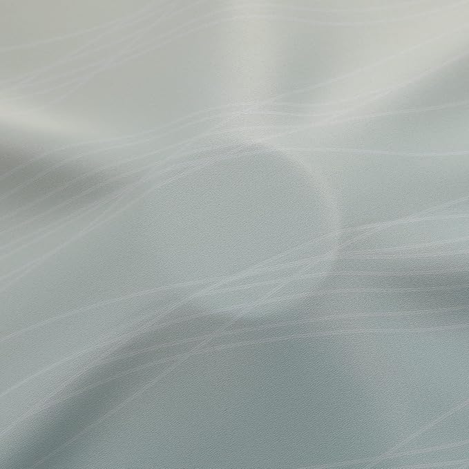 Aqua and Beige Ombre Blackout Curtains 63 Inch - Image 8