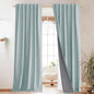 NICETOWN Seafoam Green Blackout Curtains by NICETOWN