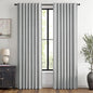 MIULEE 100% Blackout Linen Curtains by MIULEE