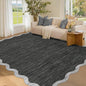 GarveeHome Scalloped Washable Rug 5x7 Area Rug by GarveeHome