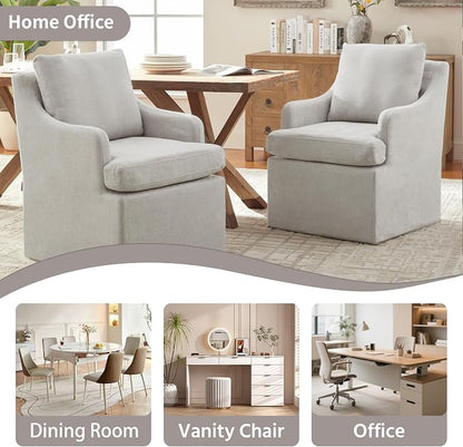 VKNOW Upholstered Dining Chairs, Modern Kitchen Chairs Dinner Chairs - Image 8