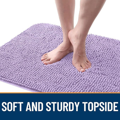 OLANLY Dog Door Mat for Muddy Paws 47x24, Super Absorbent Chenille Mud Mat | - Image 4