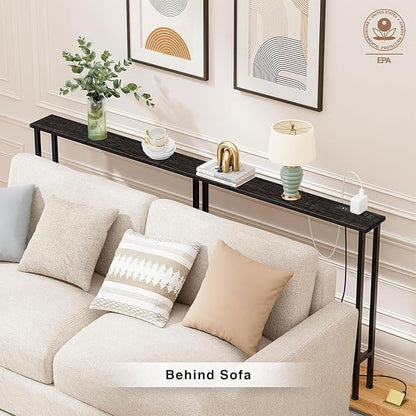 Keelian 78" Narrow Console Sofa Table - Image 2