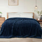 Exclusivo Mezcla Striped Queen Size Fleece Blanket by ExclusivoMezcla