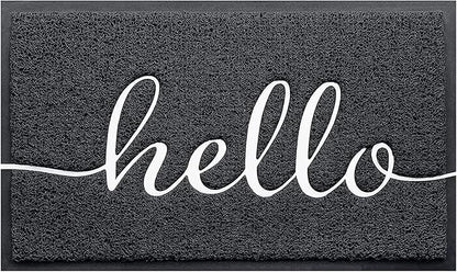 Door Mat Welcome Mat Floor Mat for Entryway, High Traffic Areas | Low Profile by BeneathYourFeet