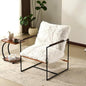 VINGLI 28" Wide Plush Upholstery Sling Modern Accent Chair by VINGLI