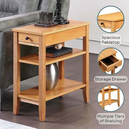 Convenience Concepts American Heritage Chairside End Table 23.5" - Image 5