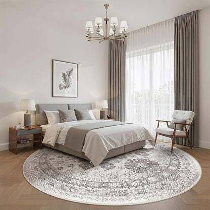 9ft Round Rug, Large Circle Rug - Image 8