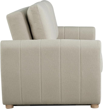 Serta Galway 66.5" Convertible Sleeper Loveseat, Full Size, Dreamcoil Comfort - Image 3