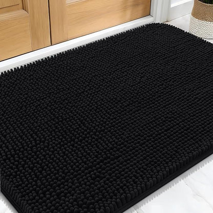 OLANLY Dog Door Mat for Muddy Paws 34x21, Super Absorbent Chenille Mud Mat | by OLANLY