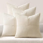 MIULEE Beige Throw Pillow Covers 18x18 Inch Set of 4 Boho Patchwork Cushion by MIULEE