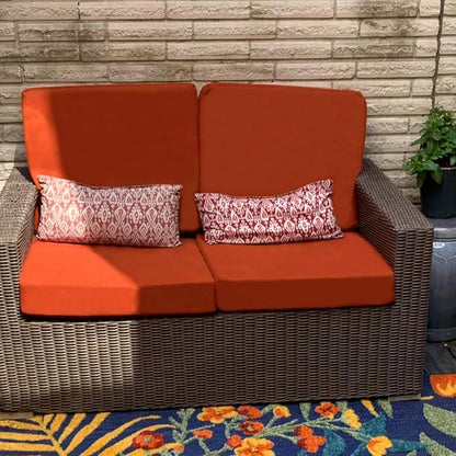 Sqodok Patio Cushion Cover 25x25 inch, Outdoor Seat Cushion Slip Cover - Image 9
