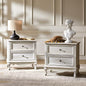 HULALA HOME Solid Wood End Tables Set of 2 by HULALAHOME