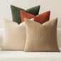 MIULEE Fall Corduroy Decorative Throw Pillow Covers Rust-Olive Green 20x20 | by MIULEE