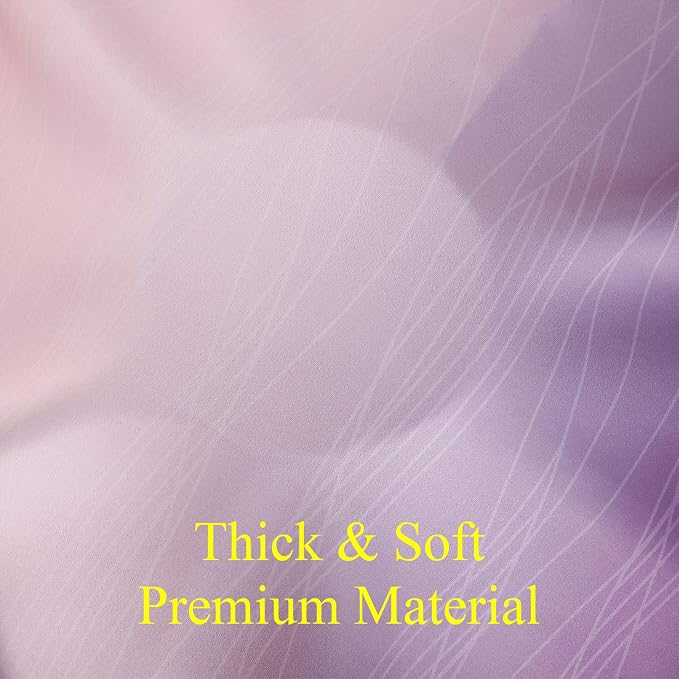 Pink and Purple Ombre Blackout Curtains - Image 7
