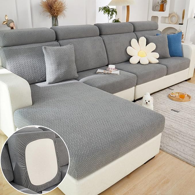 Sofa Covers Couch Covers for Sofa Pet Friendly Couch Cushion Covers Universal by Disayu