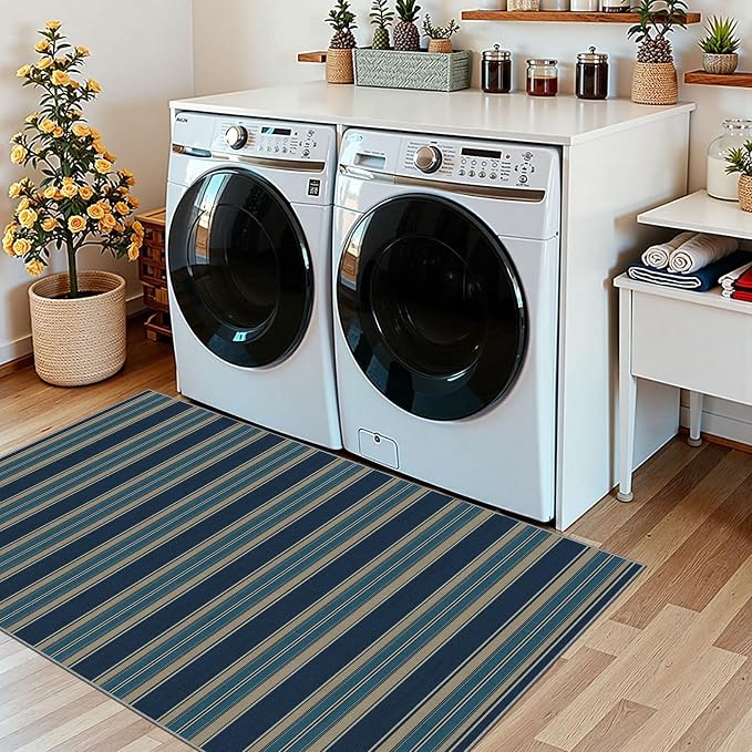3x5 Striped Entry Rug - Image 9