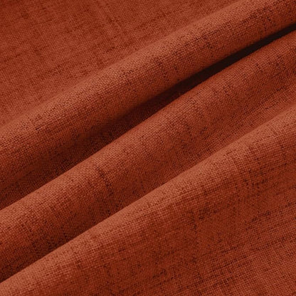 MIULEE Fall 100% Blackout Linen Curtains 42 x 72 Inch Burnt Orange 2 Panels | - Image 9