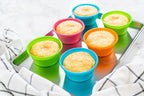 Bakerpan Silicone Jumbo Muffin Cups For Baking, Smooth Large Air Fryer Muffin Cups, 3 1/2 Inch Muffin Baking Cups, Jumbo Cupcake Liners - Set of 6