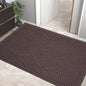 Sturdy Front Door Mat, Absorbent Muddy Dirt Resist Welcome Door Mats Outdoor by HIYARD