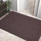 Sturdy Front Door Mat, Absorbent Muddy Dirt Resist Welcome Door Mats Outdoor by HIYARD