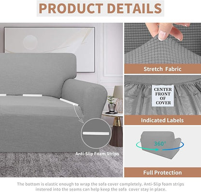 Easy-Going 100% Waterproof Oversized Loveseat Cover, Couch Cover - Image 4