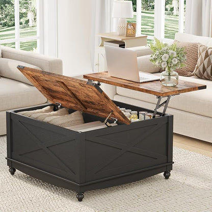 ALLSTAND 31.5" Lift Top Coffee Table by ALLSTAND