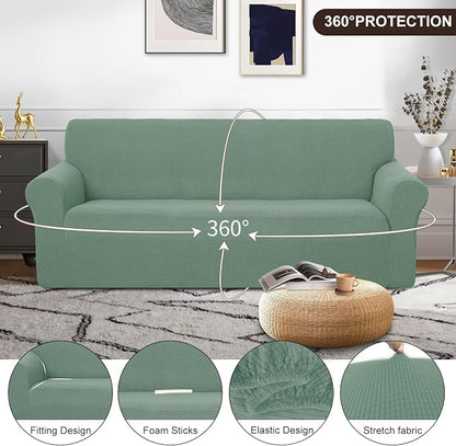 U-NICE HOME Stretch Couch Cover Slipcover - Image 3