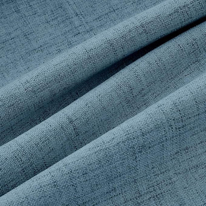 MIULEE 100% Blackout Linen Curtains 42 x 84 Inch Stone Blue 2 Panels | Thermal - Image 9
