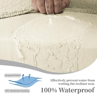 100% Waterproof Sectional Recliner Couch Covers - Image 4